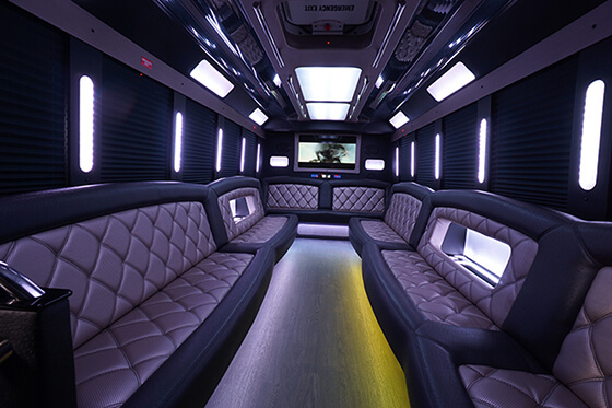 luxury party buses